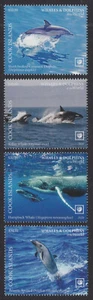 Cook Islands (2020) Whales & Dolphins of the World, Part II, Large Stamp - Sgls - Picture 1 of 1