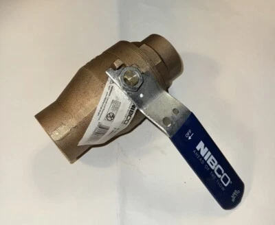 NIBCO - S-585-70 - NJ8310D - 2” SOLDER BALL VALVE NEW - Image 1 of 4