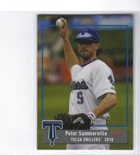 2018 Tulsa Drillers (Double A-Los Angeles Dodgers) Peter Summerville