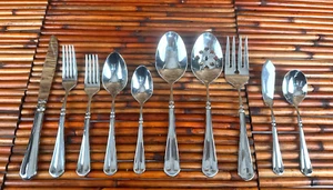 Mikasa * FRENCH COUNTRYSIDE Glossy Stainless Flatware CHOICE CHOOSE MINT (174) - Picture 1 of 3