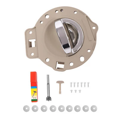 Inside Door Handle Rear/Front Right Side For Jeep Commander 06-10 Silvery & Tan - Image 1 of 4