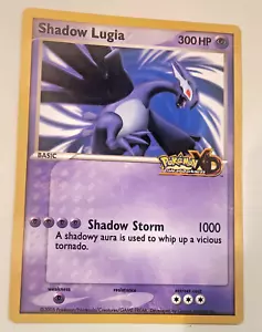 POKEMON 2005 E3 SHADOW LUGIA Nintendo JUMBO 5,75x8 Gale Darkness Tarjeta Promocional RARA - Imagen 1 de 5
