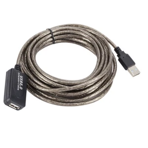 USB2.0 Male to Female Active Repeater Extension Cable Cord Adapter (5m) - Bild 1 von 12
