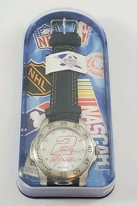 Nascar Watch Rusty Wallace #2 Sportivi Genuine Leather Needs New Battery - Picture 1 of 5