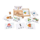 3in1 Spelling Learning Game Wooden English Spelling Words Baby