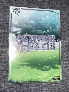 Asdivine Hearts Limited Run Games Silver Trading Card #036 LRG 036 - Picture 1 of 2