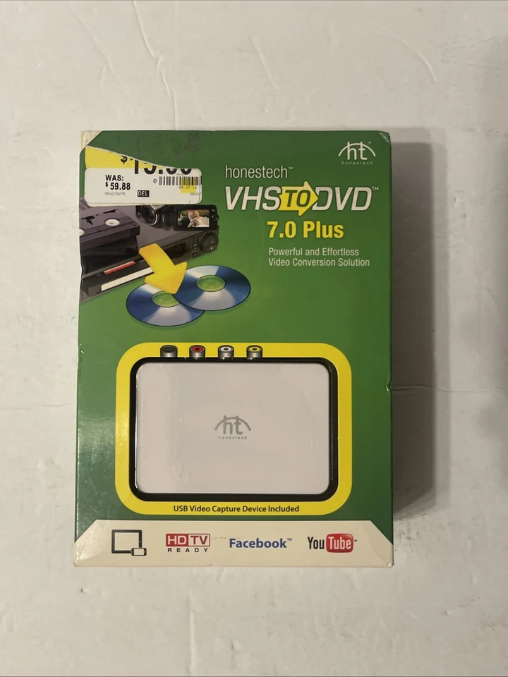 Honestech VHS to DVD 7.0 Plus Powerful And Effortless  Video Conversion Solution - Image 1 of 2