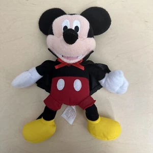 Disney 10" HALLOWEEN MICKEY Talking Plush Dracula Vampire Kcare - Picture 1 of 4