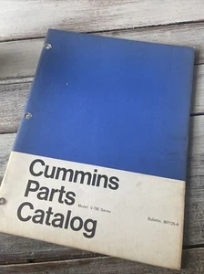 CUMMINS PARTS CATALOG V-785 Series Book Manual Guide List Diesel Engine OEM Shop - Picture 1 of 6