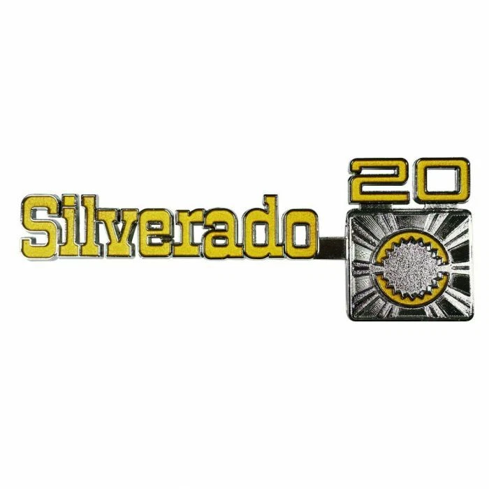 Nuevo par de piezas de moldura con emblemas de guardabarros para Chevrolet C20 K20 9903 1975-1980 Foto 1 de 1