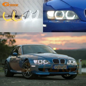 For BMW Z3 Coupe Roadster Ultra Bright DTM Style Led Angel Eyes Kit Halo Rings - Bild 1 von 12