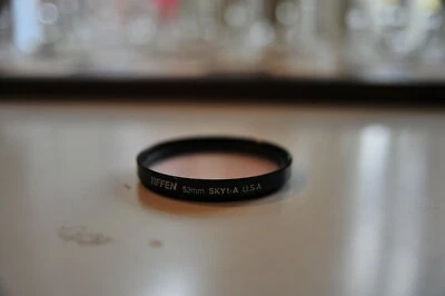 Tiffen 52 mm Screw In Filter, Sky-1, 80B, 85B SF-52M NDO.6 UV - Image 1 of 4