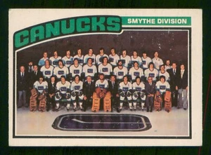CANUCKS TEAM 1976-77 O-PEE-CHEE 76-77 NO 148 VGEX+ 53981 - Bild 1 von 2