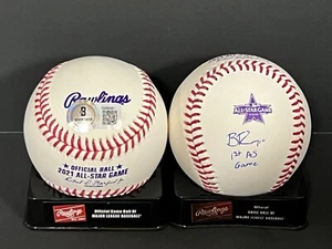 Bryan Reynolds Pirates Auto Signed 2021 All Star Baseball Beckett 1st AS Game - Picture 1 of 1