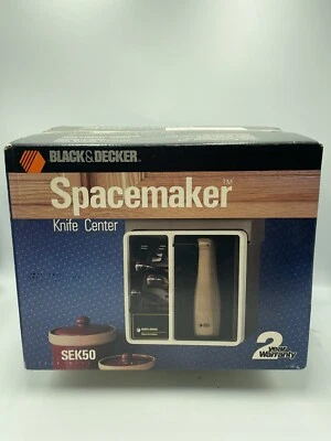 Винтажный Black & Decker Spacemaker под шкаф нож центр SEK50 NOS новый запечатанный - Изображение 1 из 4