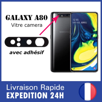 Samsung Galaxy A80 A805 vitre lentille camera arrière appareil photo lens verre