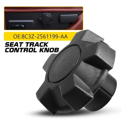 Manija de palanca de control de pista de asiento negro para Ford F250 F350 Super Duty 08-10 con Foto 1 de 4