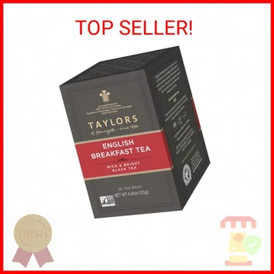 Taylors of Harrogate Desayuno Inglés, 50 Bolsas de Té Foto 1 de 2