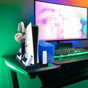 Insten für PS5 Ständer und Kühlstation mit Dual Controller Ladestation - Bild 1 von 10