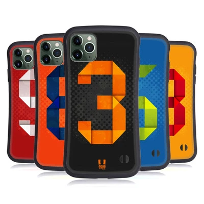 FUNDA HÍBRIDA HEAD CASE DESIGNS I AM NUMBER PARA TELÉFONOS APPLE iPHONES Foto 1 de 4