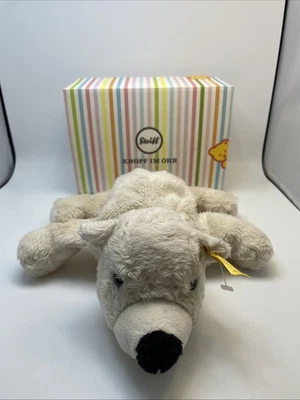 Steiff Cosy Friends Eisbär Floppy Plüsch 110603 mit Karton - Bild 1 von 4