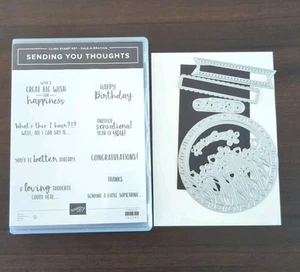Stampin Up Sending You Thoughts Stamp Set & Sending Flower’s Dies Birthday - Picture 1 of 5