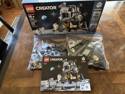 乐高创造者 10266:美国宇航局阿波罗 11 号登月器 完整带盒和手册 — 第 1/4 张图片