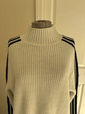 Suéter para mujer Sanctuary blanco roto con negro XL Foto 1 de 4