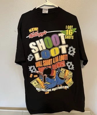 Camiseta de botín vintage Kelloggs Shoot Foto 1 de 3