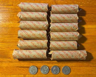 Lot of 480 1776-1976 Bicentennial Washington Quarters (Circulated) - Image 1 of 2