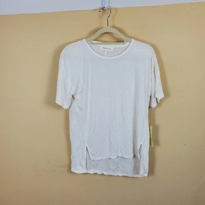 Camiseta Moon & Sky Crema Manga Corta Cuello Redondo Talla S - Imagen 1 de 9