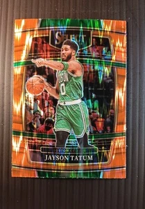 Jayson Tatum 2021-22 Panini Select Concourse Orange Flash #77 Boston Celtics - Picture 1 of 2