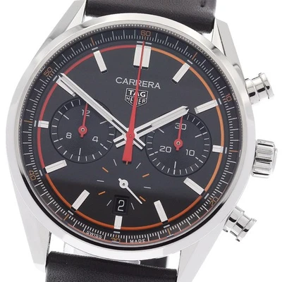 TAG HEUER Carrera CBN201C.FC6542 Cronógrafo Esfera Negra Automático Para Hombre_903416 Foto 1 de 4