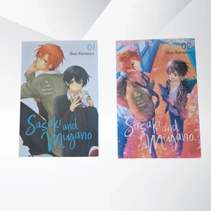 Sasaki And Miyano Manga Vol. 1 & 2 Shou Harusono Paperback - Imagen 1 de 6