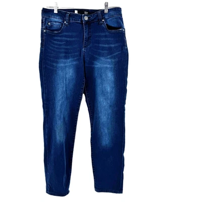 Kut From The Kloth Straight Leg Jeans Women's 10 Dark Wash Stretch High Waisted - Image 1 of 4
