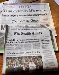M’s Win West Seattle 2025!Mariners Win 25.09.1995- M’s Win West 1995! Vor 30 Jahren - Bild 1 von 17