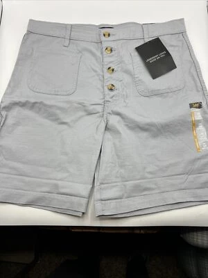 Lee Legendary High Rise Shorts Women's Size 16 Light Gray Shorts New with Tags - Image 1 of 4