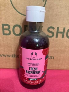 THE BODY SHOP Raspberry Shower Gel 8.4 US fl oz New. VEGAN. *US SELLER* HTF!!! - Picture 1 of 1