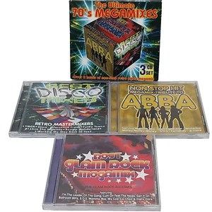 The Ultimate 70's Megamixes 3 CD Set Disco Mixes Glam Rock ABBA Megamix - Picture 1 of 18