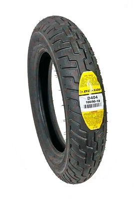 Neumático delantero moto Dunlop 100/90-18 D404 100/90B18 100 90 18 45605299 Foto 1 de 4