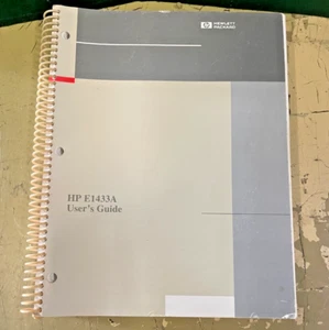 HP/Hewlett Packard E1433A User’s Guide, Agilent - Picture 1 of 1