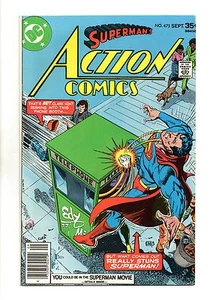 Action Comics Vol 1 No 475 Sep 1977 (VFN+) DC Comics, Bronze Age  (1970 - 1979) - Picture 1 of 1