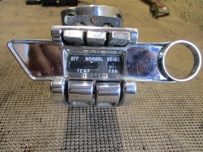 1960 Pontiac Catalina Bonneville Ventura Star Chief Non A/C Heat Controls - Image 1 of 4