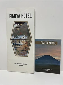 Lot 2 Fujiya Hotel Japan Ephemera Tourist Booklets Brochures 1960s - Picture 1 of 13
