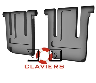 Pieds de remplacement pour clavier Logitech K270 / K270r / MK270 / MK270r