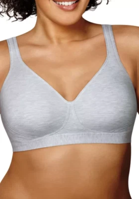 Playtex Lift and Support Cotton Bra Heather Gray Size 44DD 2176 - Image 1 of 2