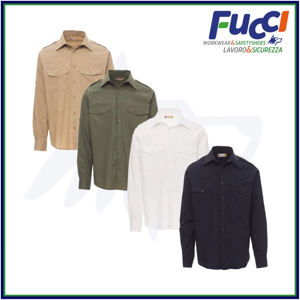 CAMICIA UOMO MANICA LUNGA SLIM FIT PAYPER TROPHY ELEGANTE CASUAL  - Immagine 1 di 1