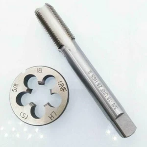 1set  HSS 5/8-18 UNF Tap & 5/8-18 UNF Die Left Hand Threading Tools - Picture 1 of 1