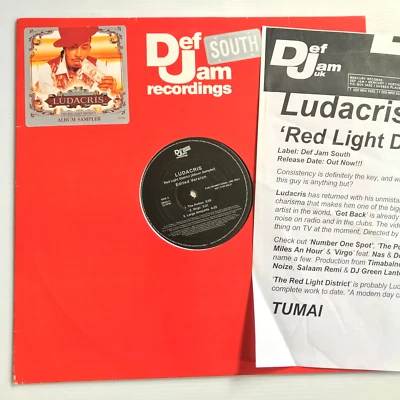 Ludacris – The Red Light District Album Sampler Vinyl Promo *DL - Image 1 of 4