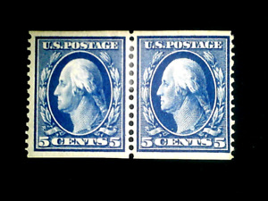 U S Stamps Scott 347 5 cent inter.vending com priv.perfs Pinchot cert cv 6500.00